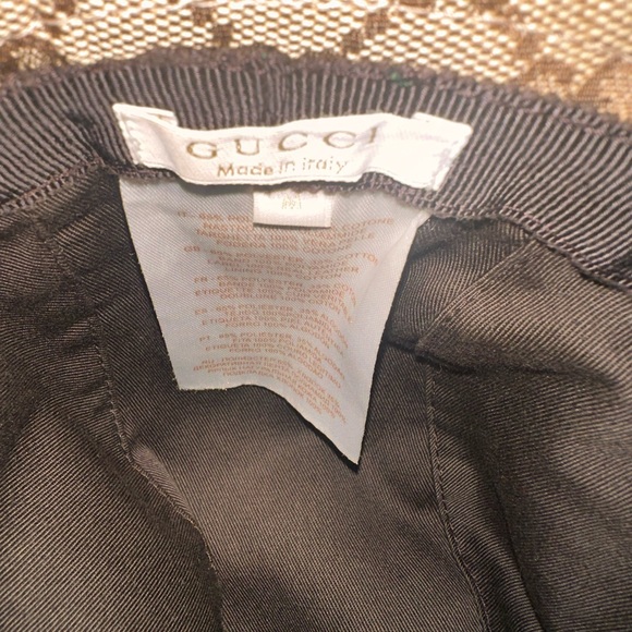 Gucci Beige Monogram Bucket Hat - Picture 4 of 5